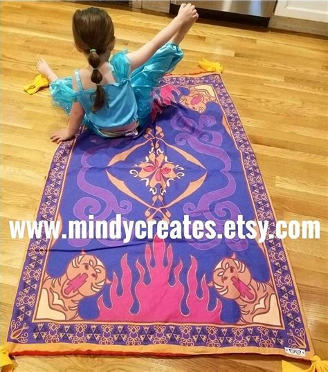 Experience the Joy of Childhood Dreams with a Magic Carpet Blanket Inspired by Aladdin